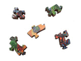 Ecru Puzzles - Roch Urbaniak Amaterasu Palace Wooden Jigsaw Puzzle