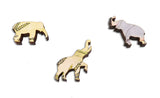 Artifact Puzzles - Bikaner Elephants Wooden Jigsaw Puzzle