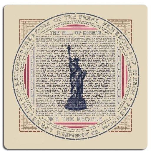 Artifact Puzzles - Susan Loy Bill Of Rights Wooden Jigsaw Puzzle