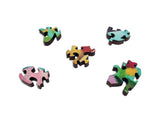 Artifact Puzzles - Angie Rees Boobie Trapped Wooden Jigsaw Puzzle