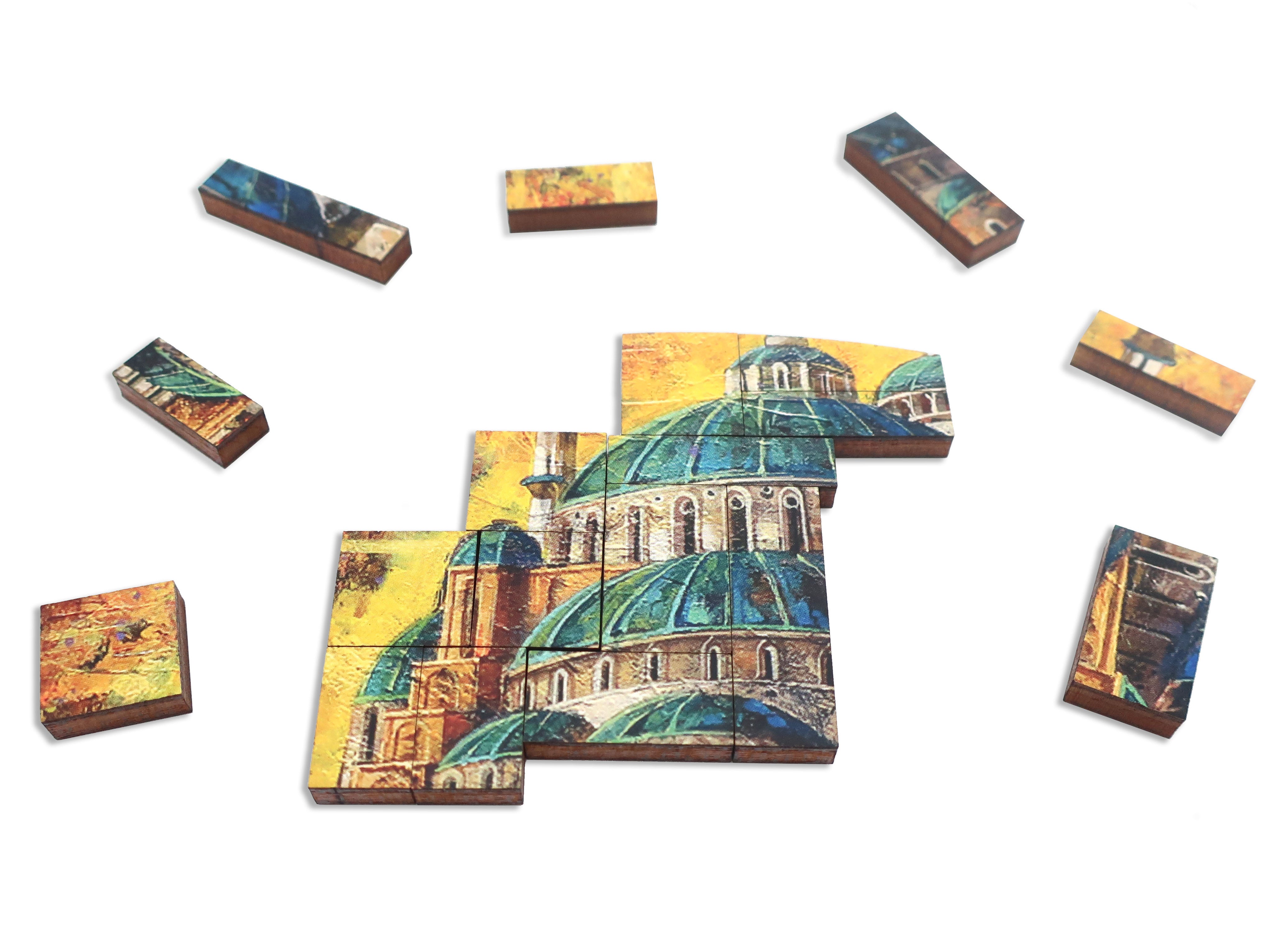 Ecru Puzzles - Roch Urbaniak Bosfor Wooden Jigsaw Puzzle