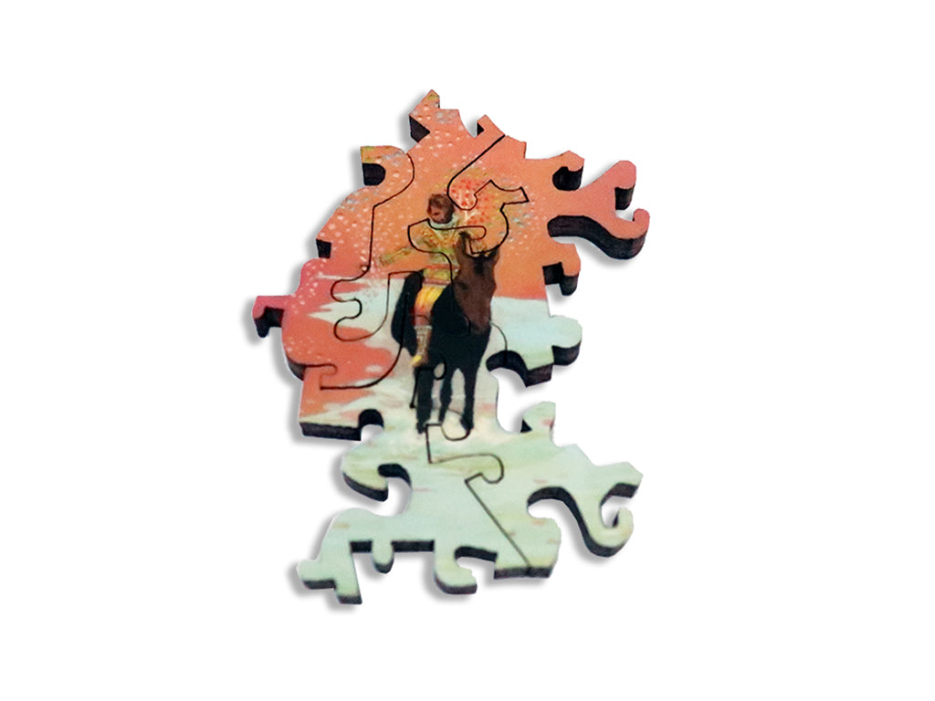 Ecru Puzzles - Rachell Sumpter Brothers In Sport Wooden Jigsaw Puzzle