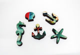 Artifact Puzzles - Kim Haworth Bucket Of Fish Wooden Jigsaw Puzzle