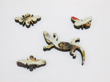 Artifact Puzzles - Jan van Kessel Butterflies Wooden Jigsaw Puzzle