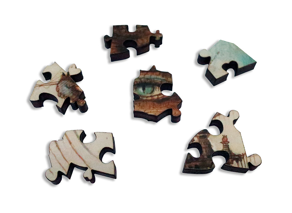 Artifact Puzzles - Tyukanov Cheshire Cat Wooden Jigsaw Puzzle