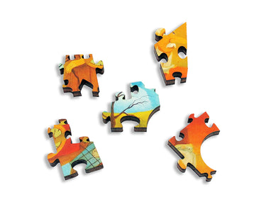 Artifact Puzzles - Tomasz Pietrzyk Circle Of Time Wooden Jigsaw Puzzle