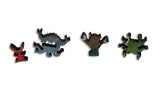 Artifact Puzzles - Justin Hillgrove Creature Ladder Wooden Jigsaw Puzzle