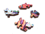 Ecru Puzzles - Erin Hanson Cypress Lights Wooden Jigsaw Puzzle