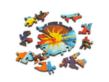 Artifact Puzzles - Tomasz Pietrzyk Clocks Double-Sided Wooden Jigsaw Puzzle