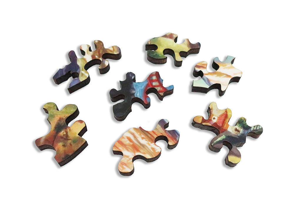 Artifact Puzzles - Barnard Dragon Mountain Wooden Jigsaw Puzzle