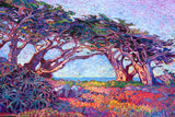 Ecru Puzzles - Erin Hanson Cypress Lights Wooden Jigsaw Puzzle