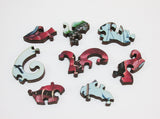 Artifact Puzzles - Joe Vaux Feathered Friends Wooden Jigsaw Puzzle
