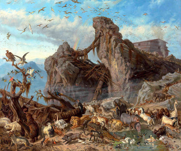 Artifact Puzzles - Filippo Palizzi After The Flood Wooden Jigsaw Puzzle