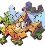 Artifact Puzzles - Roch Urbaniak Floating Town Wooden Jigsaw Puzzle