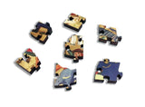 Artifact Puzzles - William Gropper Folklore Map Wooden Jigsaw Puzzle