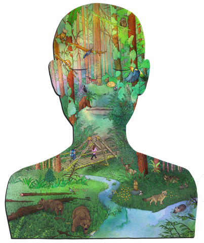 Artifact Puzzles - Kozyndan Forest Dreams Wooden Jigsaw Puzzle
