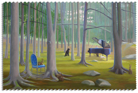 Artifact Puzzles - Kathryn Freeman Forest Nocturne Wooden Jigsaw Puzzle