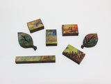 Artifact Puzzles - Egon Schiele Four Trees Wooden Jigsaw Puzzle