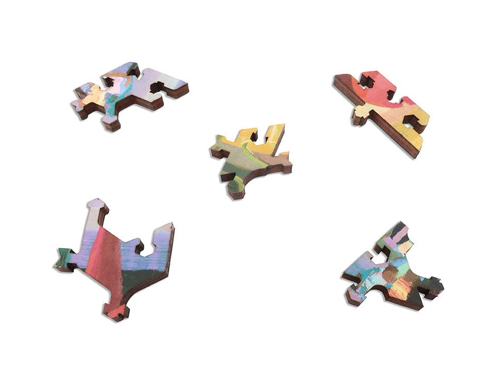Ecru Puzzles - Ton Dubbeldam Grand Italia Wooden Jigsaw Puzzle
