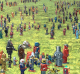 Artifact Puzzles - Eric Joyner Great Robot Migration Wooden Jigsaw Puzzle