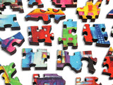 Artifact Puzzles - Angie Rees Happy Harbor Wooden Jigsaw Puzzle
