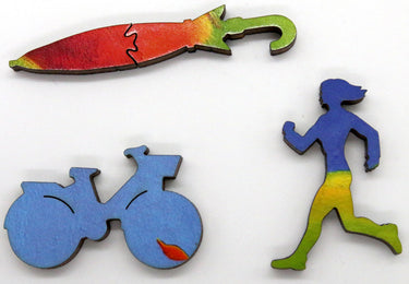 Artifact Puzzles - Iwona Lifsches Riders On The Storm Wooden Jigsaw Puzzle