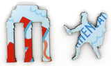 Artifact Puzzles - Liv Wan Italy Food Map Wooden Jigsaw Puzzle
