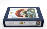 Artifact Puzzles - Marie Amalia Pride Of Peacocks Wooden Jigsaw Puzzle