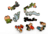Artifact Puzzles - Marie Amalia Pride Of Peacocks Wooden Jigsaw Puzzle