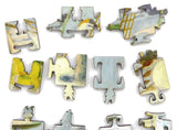 Artifact Puzzles - Maurice Denis Port Of New York 1927 Wooden Jigsaw Puzzle