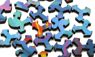 Artifact Puzzles - Grant Haffner Volcano Number 3 Wooden Jigsaw Puzzle