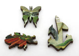 Artifact Puzzles - Haeckel Hummingbirds Wooden Jigsaw Puzzle