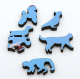 Artifact Puzzles - Kathryn Freeman Literary Dogs Wooden Jigsaw Puzzle
