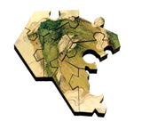 Artifact Puzzles - Tanomura Chokunyu White Clouds And Crimson Trees Wooden Jigsaw Puzzle