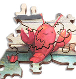 Artifact Puzzles - Kristian Adam Jacuzzi Boyz Wooden Jigsaw Puzzle