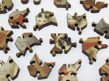 Artifact Puzzles - Reichert Kittens Recital Wooden Jigsaw Puzzle