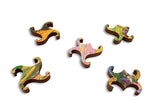 Ecru Puzzles - Erin Hanson Layers Of Afternoon Wooden Jigsaw Puzzle