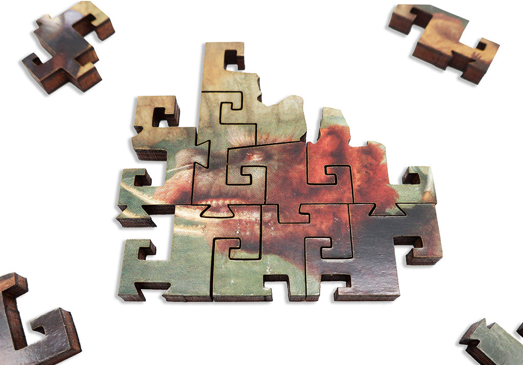 Artifact Puzzles - Piero Di Cosimo Liberazione Di Andromeda Wooden Jigsaw Puzzle
