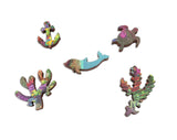 Ecru Puzzles - Aaron Wolf Lost Civilization Wooden Jigsaw Puzzle