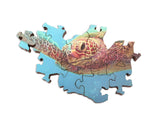 Ecru Puzzles - Aaron Wolf Lost Civilization Wooden Jigsaw Puzzle