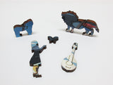Artifact Puzzles - Kathryn Freeman Lullaby For Lions Wooden Jigsaw Puzzle
