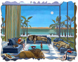 Artifact Puzzles - Kathryn Freeman Lullaby For Lions Wooden Jigsaw Puzzle