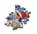 Artifact Puzzles - Iwona Lifsches Merry Christmas Wooden Jigsaw Puzzle