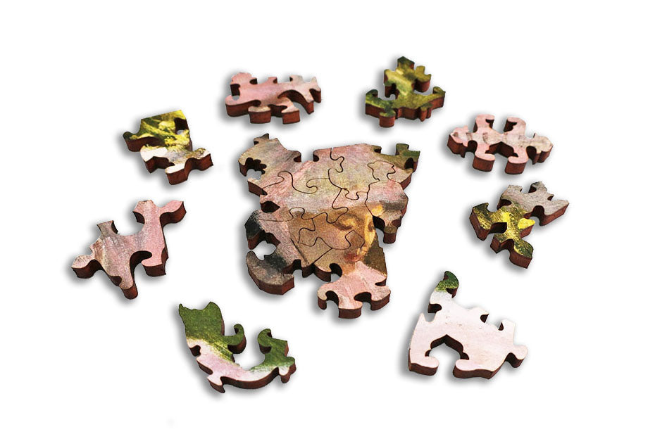 Ecru Puzzles - Monet Springtime Wooden Jigsaw Puzzle
