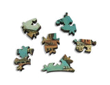 Artifact Puzzles - Tyukanov Moon Wooden Jigsaw Puzzle