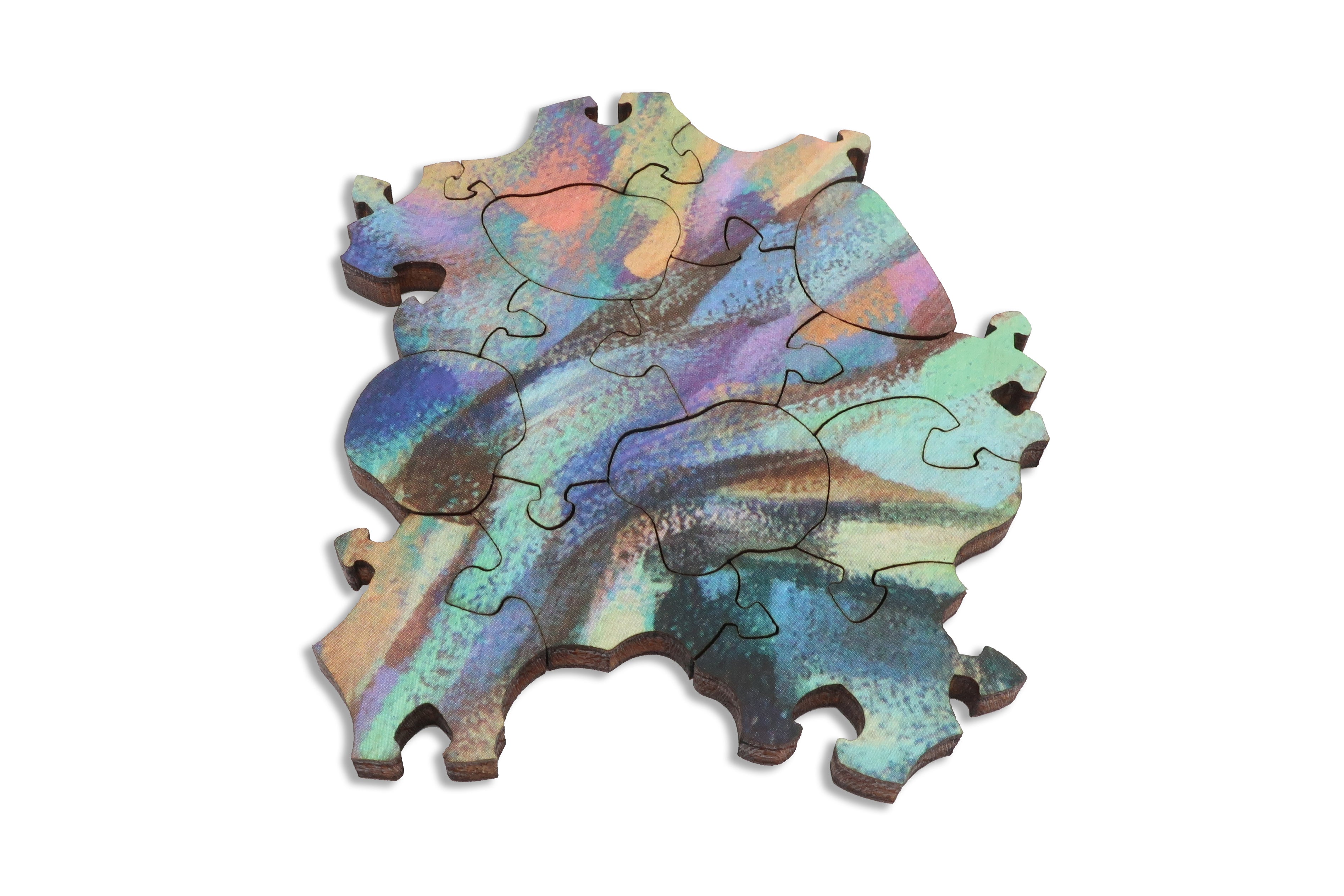 Ecru Puzzles - Angie Rees Moolin Rouge Wooden Jigsaw Puzzle