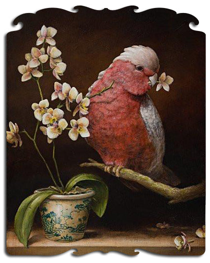 Artifact Puzzles - Kevin Sloan Naughty Bird Wooden Jigsaw Puzzle