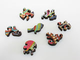 Artifact Puzzles - Karla Gerard Night Village Wooden Jigsaw Puzzle