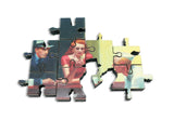 Artifact Puzzles - Edward Hopper Nighthawks Wooden Jigsaw Puzzle