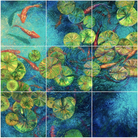 Ecru Puzzles - Iris Scott Nueve Nonatych Wooden Jigsaw Puzzle